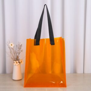 Clear Tote Bag Translucent colored tote bag